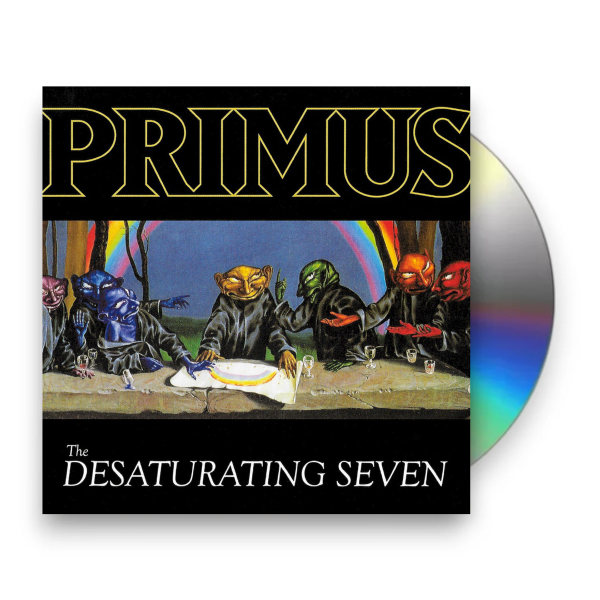 Primus – The Desaturating Seven (CD) - Front
