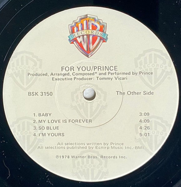 Prince – For You (LP Vinyl)