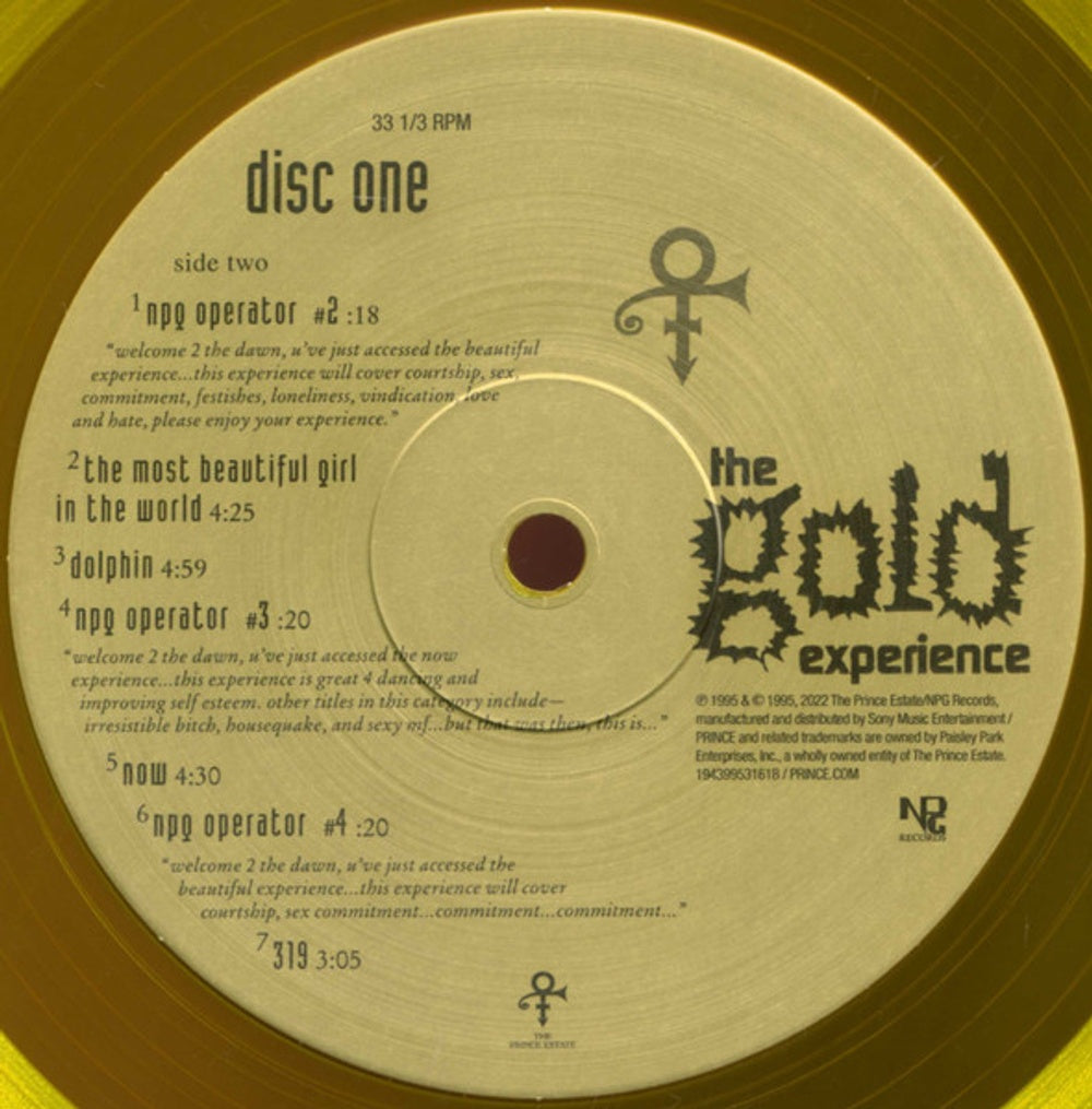 Prince – The Gold Experience (2-LP Vinyl)