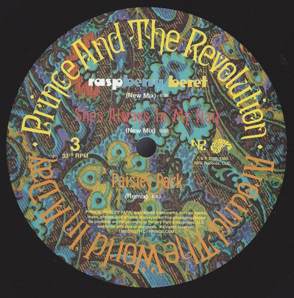 Prince & The Revolution – Around The World In A Day (3-LP Vinyl)