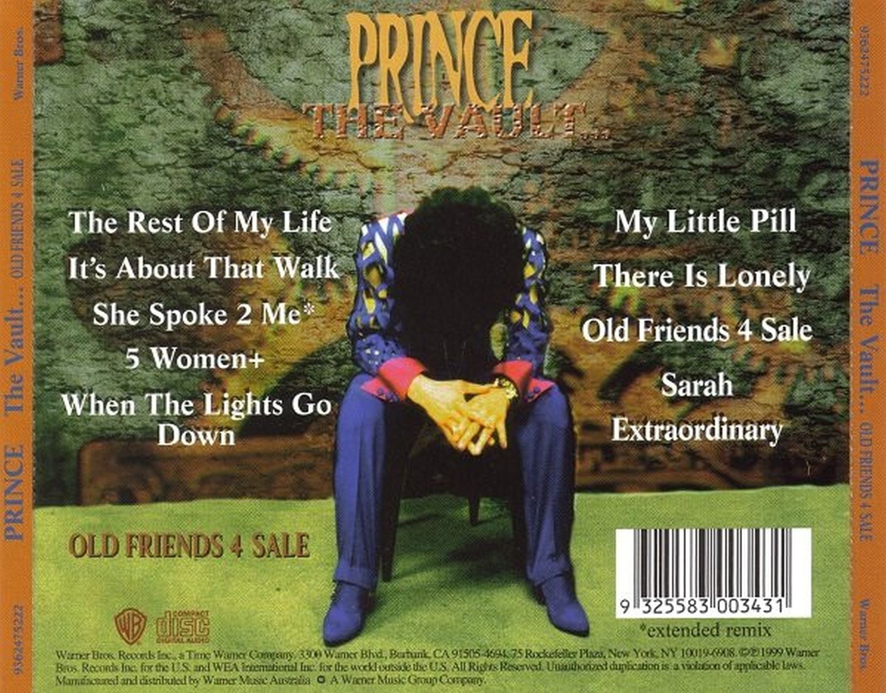 Prince – The Vault: Old Friends 4 Sale (CD)
