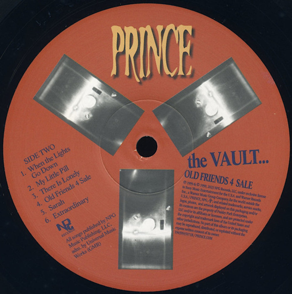 Image: Prince – The Vault - Old Friends 4 Sale Vinyl LP | Relix