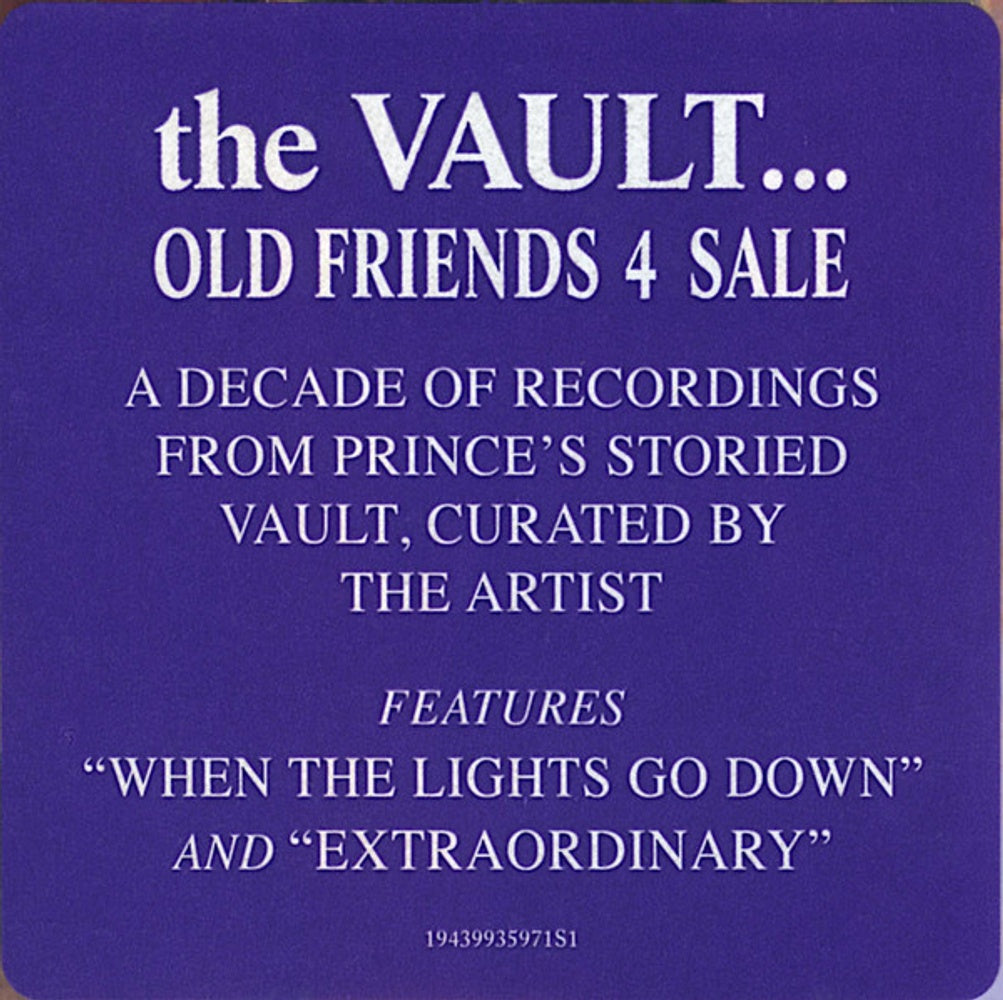 Image 2: Prince – The Vault - Old Friends 4 Sale Vinyl LP | Relix