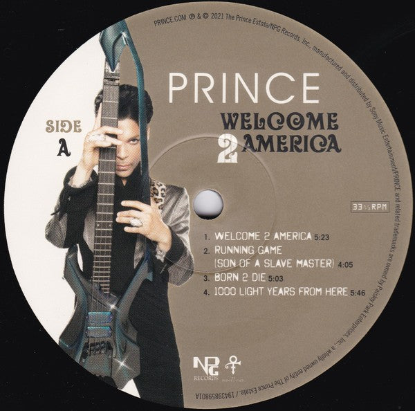 Prince – Welcome 2 America (2-LP Vinyl)