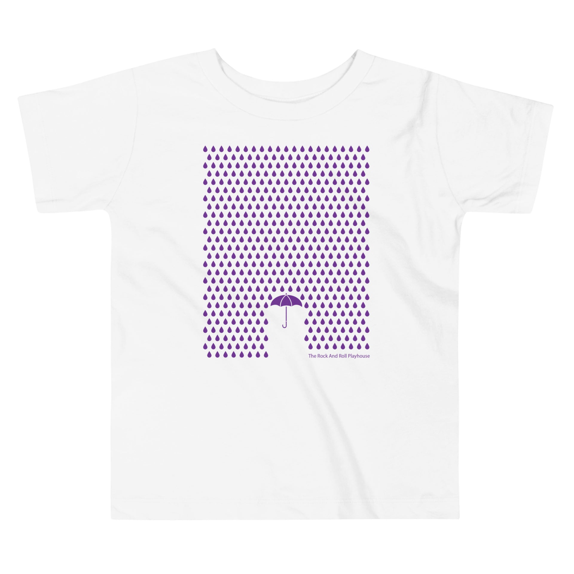Purple Rain Toddler T-Shirt by The Rock and Roll Playhouse