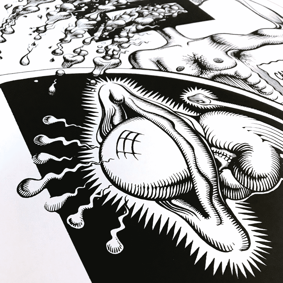 Putcher Limited Edition Fine Art Print by Rick Griffin