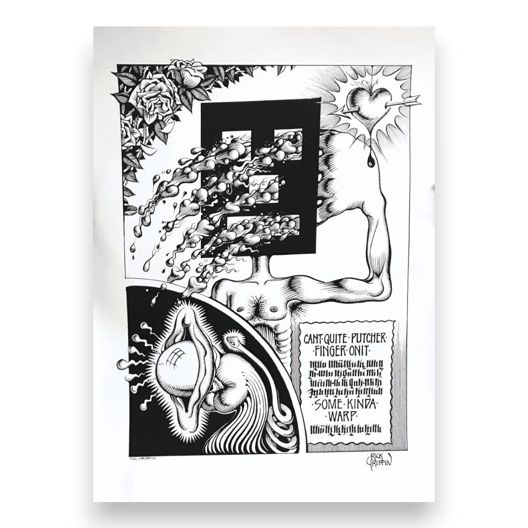 Putcher Limited Edition Fine Art Print by Rick Griffin