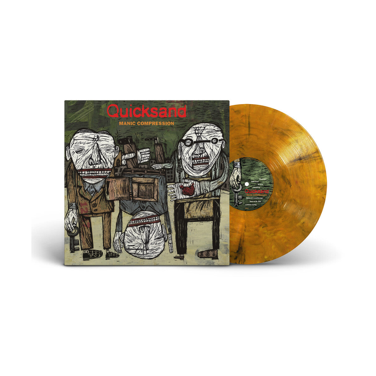 Quicksand – Manic Compression (Orange LP Vinyl)