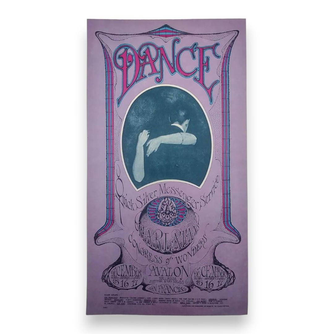 Quicksilver Messenger Service – The Avalon Ballroom, San Francisco (Dec 15–17, 1967) by Stanley Mouse
