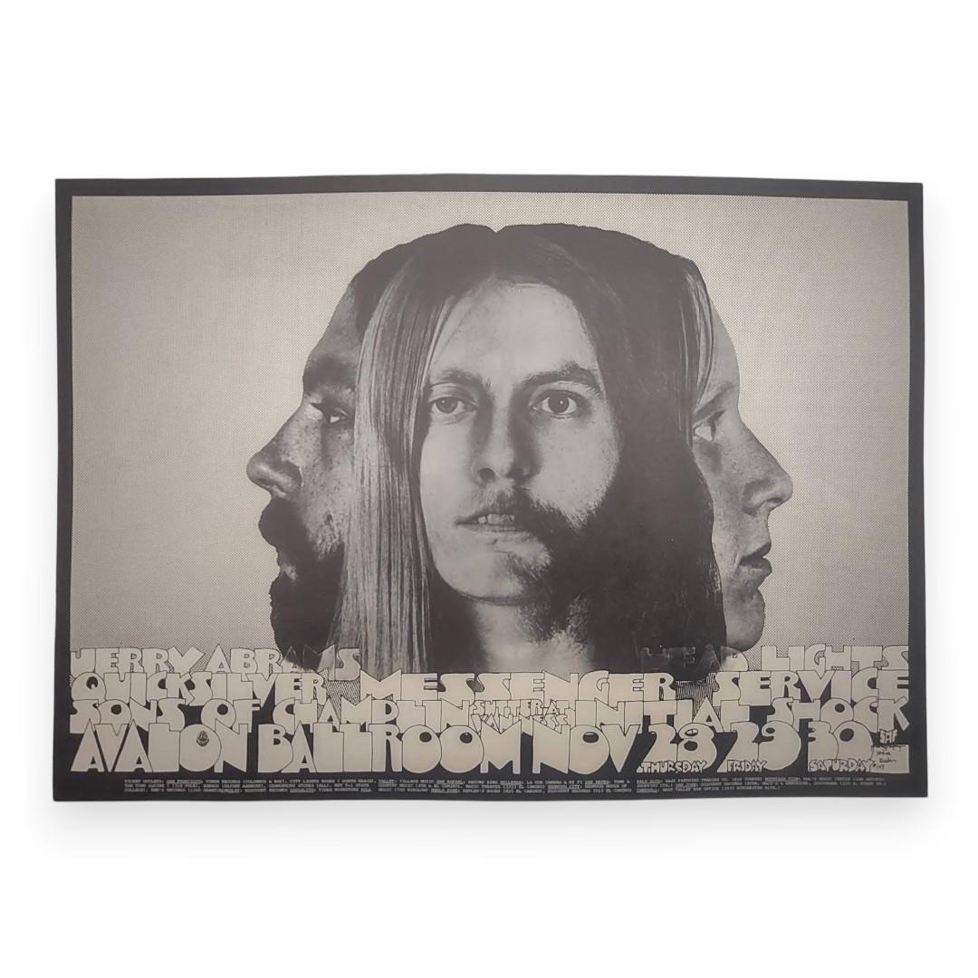 Quicksilver Messenger Service – The Avalon Ballroom, San Francisco (Nov 28–30, 1968) by San Andreas Fault & Steve Rahn