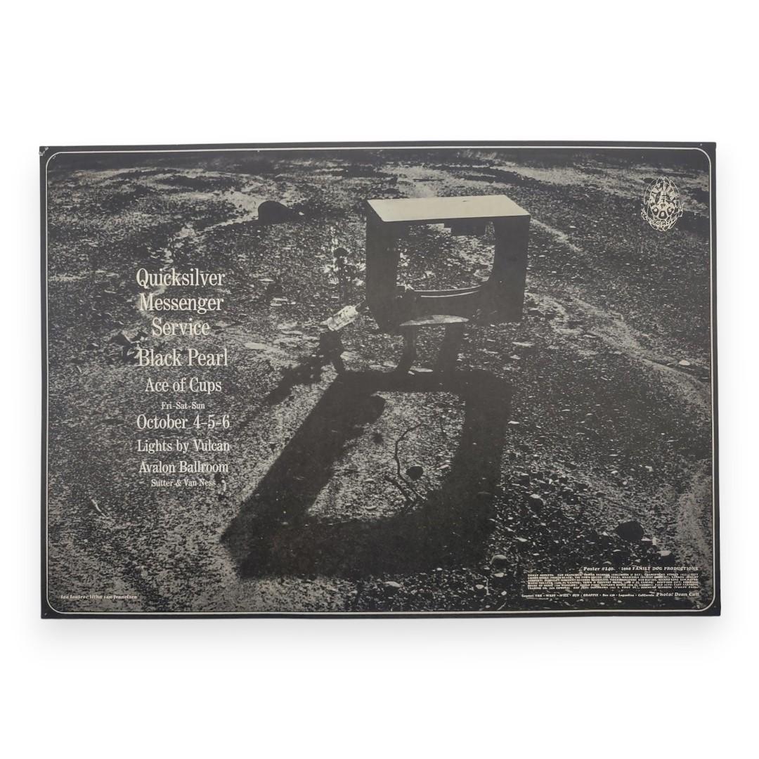 Quicksilver Messenger Service – The Avalon Ballroom, San Francisco (Oct 4–6, 1968) by The West Will Sun Graffix & Dean Call