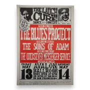 Quicksilver Messenger Service, The Sons of Adam, The Blues Project – The Avalon Ballroom, San Francisco (May 13–14, 1966) by Wes Wilson