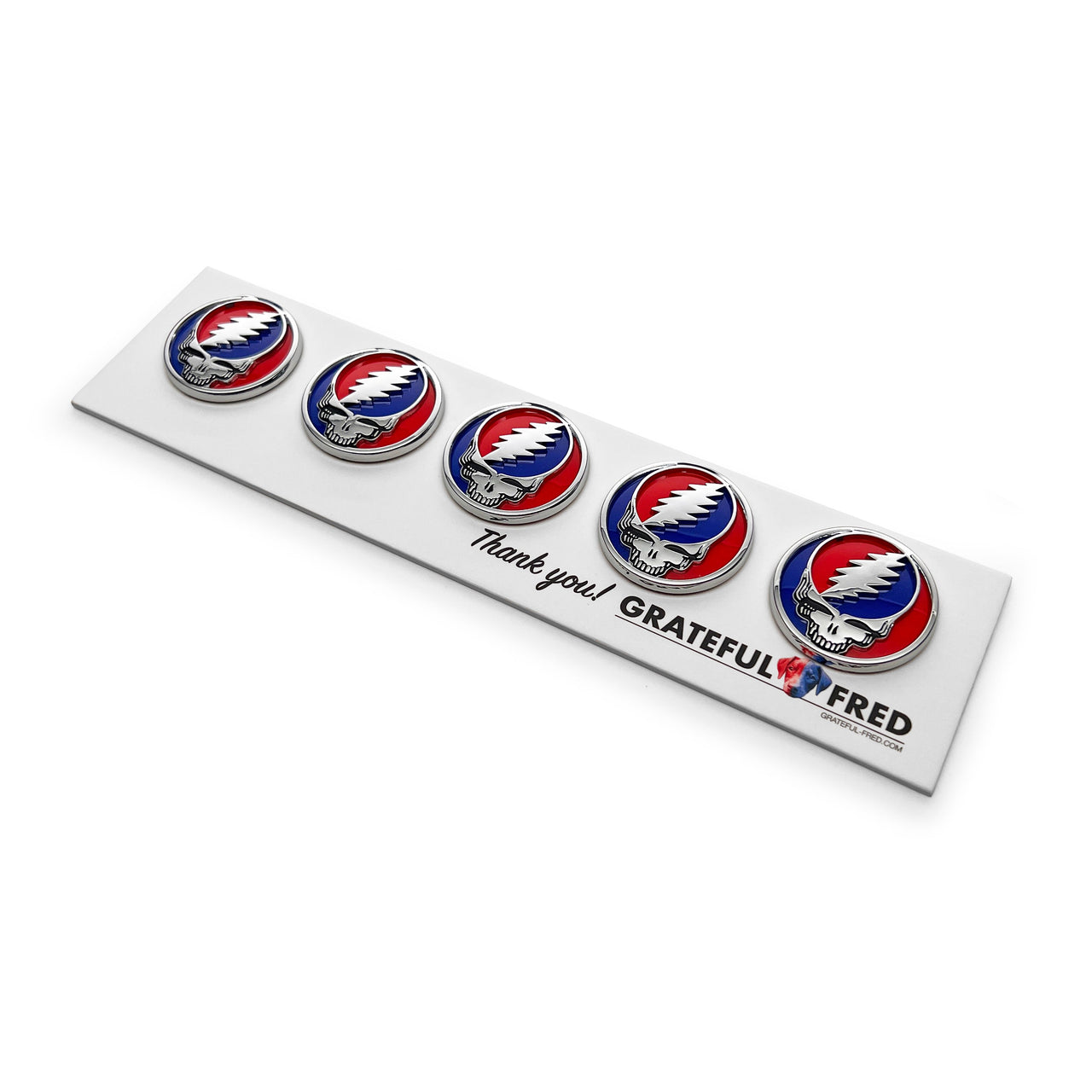 The Mini Stealie 2.0 Badge 5-Pack