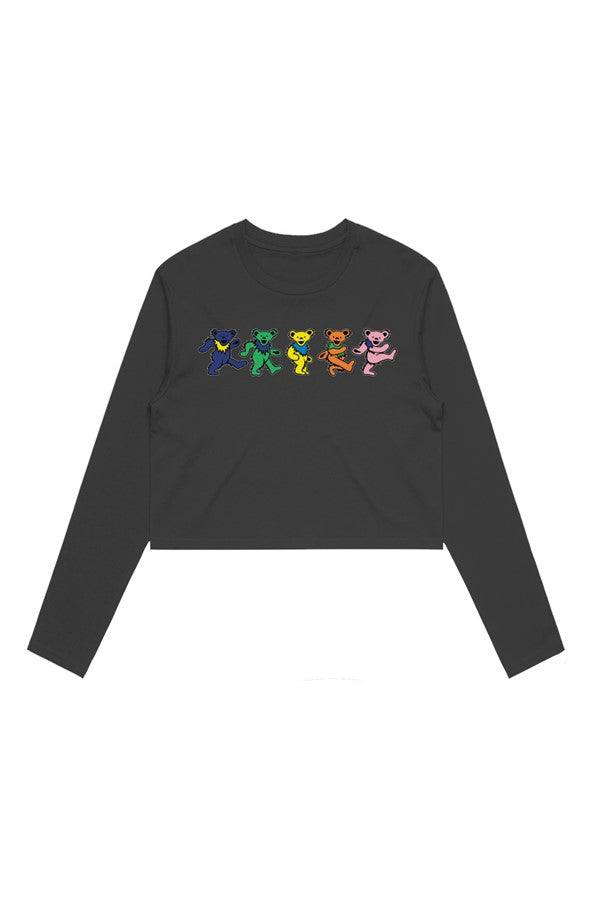 RELIX DANCING BEARS WOMEN L S 4058 BLACK