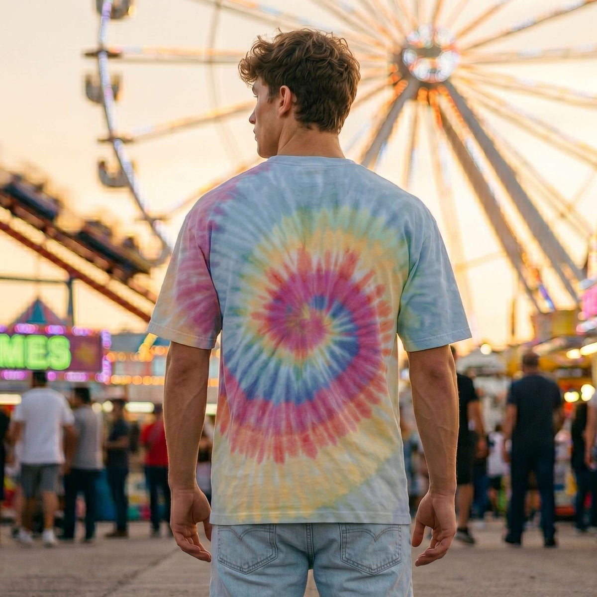 RELIX GD PEACE HEAD TIE DYE cd100 Eternity