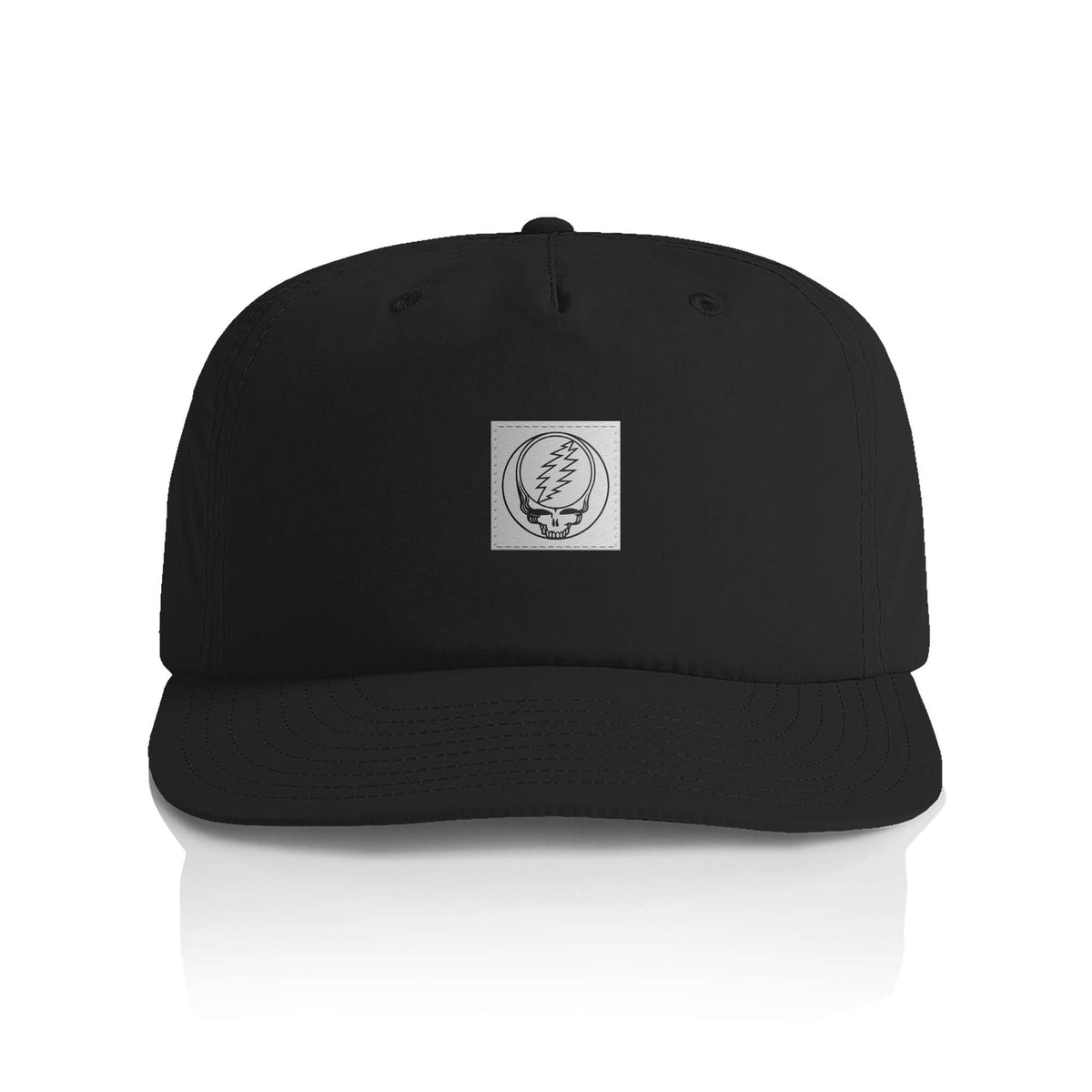 RELIX GD WOVEN LABEL STEALIE 1114 BLACK
