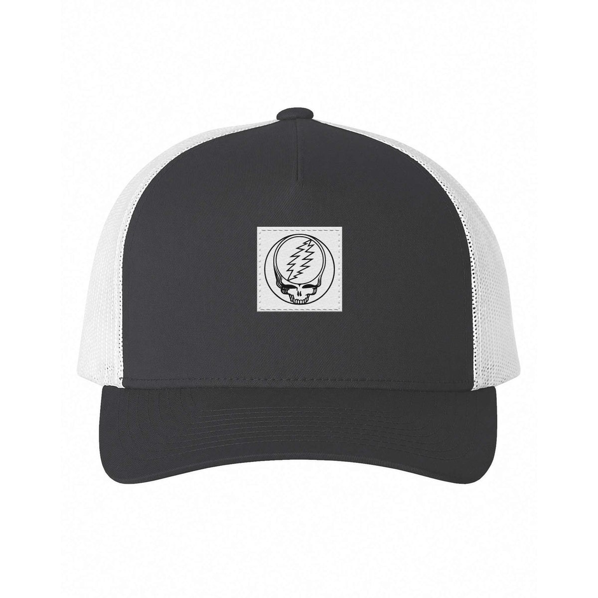 RELIX GD WOVEN LABEL STEALIE 6506 BLACK WHITE