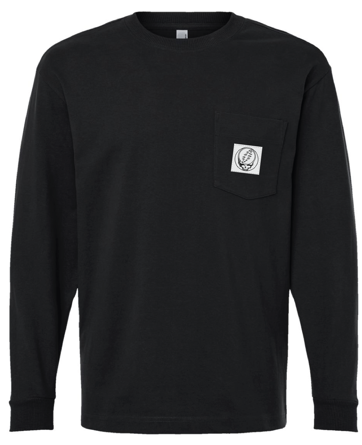 RELIX GD WOVEN LABEL STEALIE 9410 BLACK L S