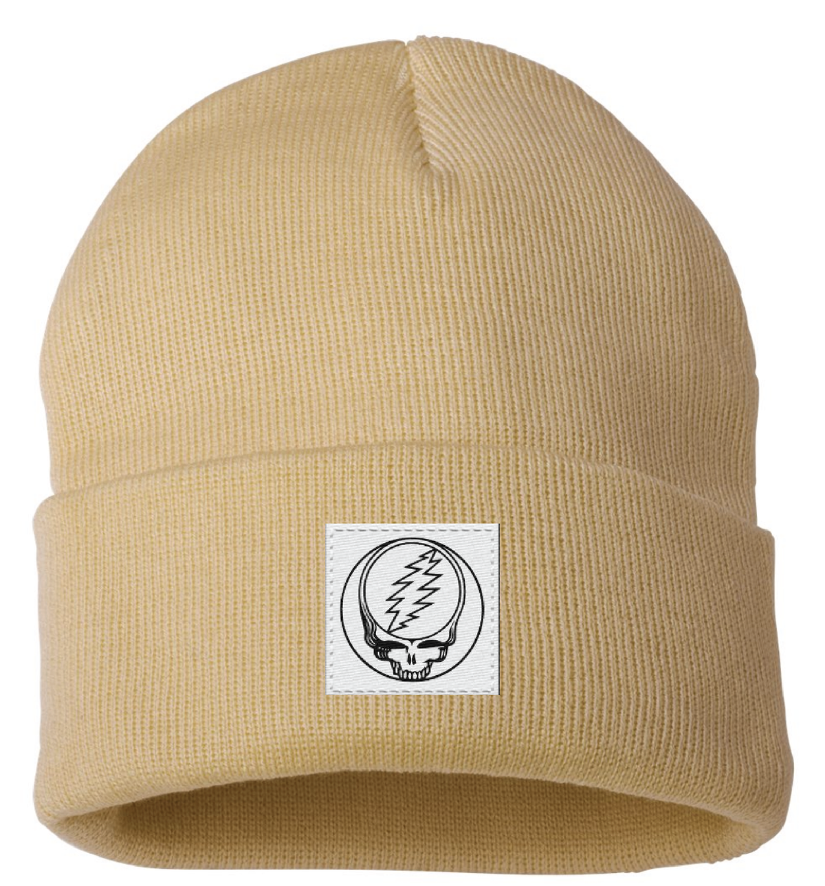 RELIX GD WOVEN LABEL STEALIE SP12 CAMEL