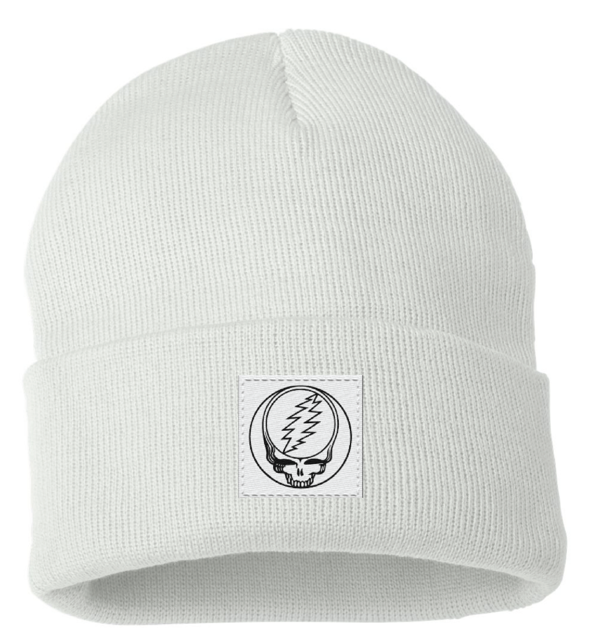 RELIX GD WOVEN LABEL STEALIE SP12 WHITE