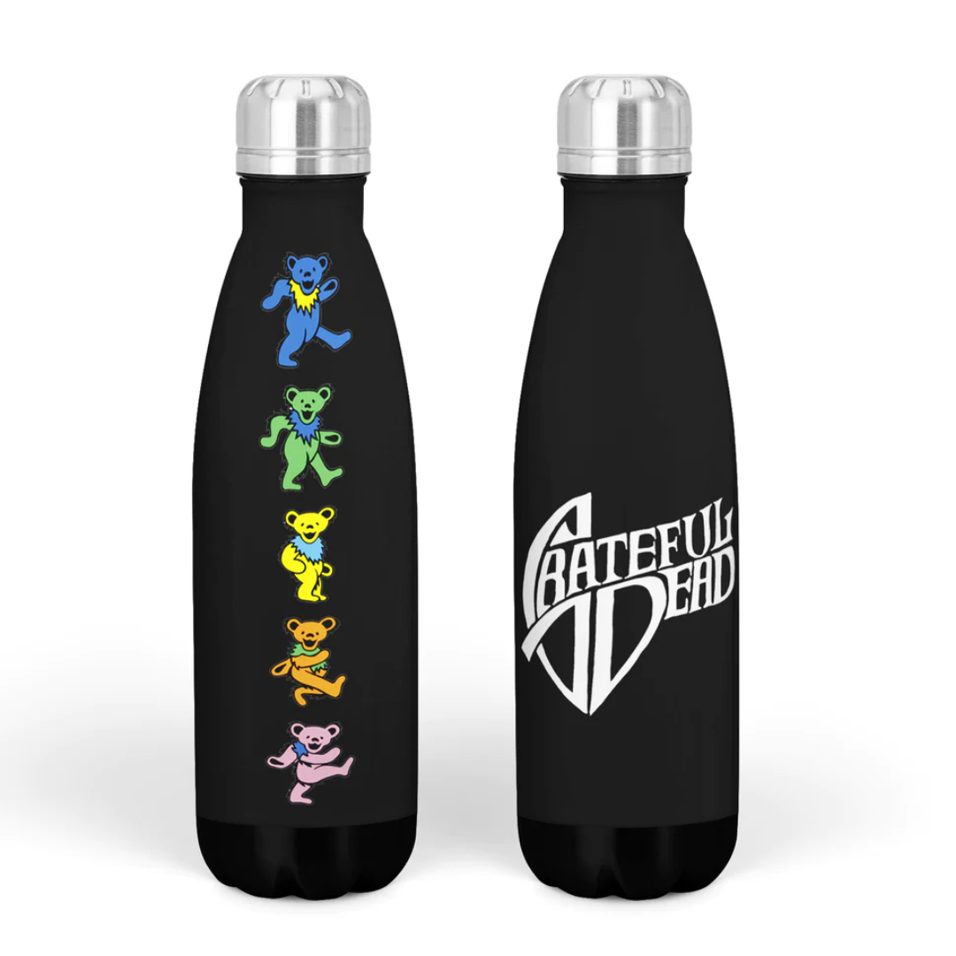 Grateful Dead Dancing Bears Water Bottle
