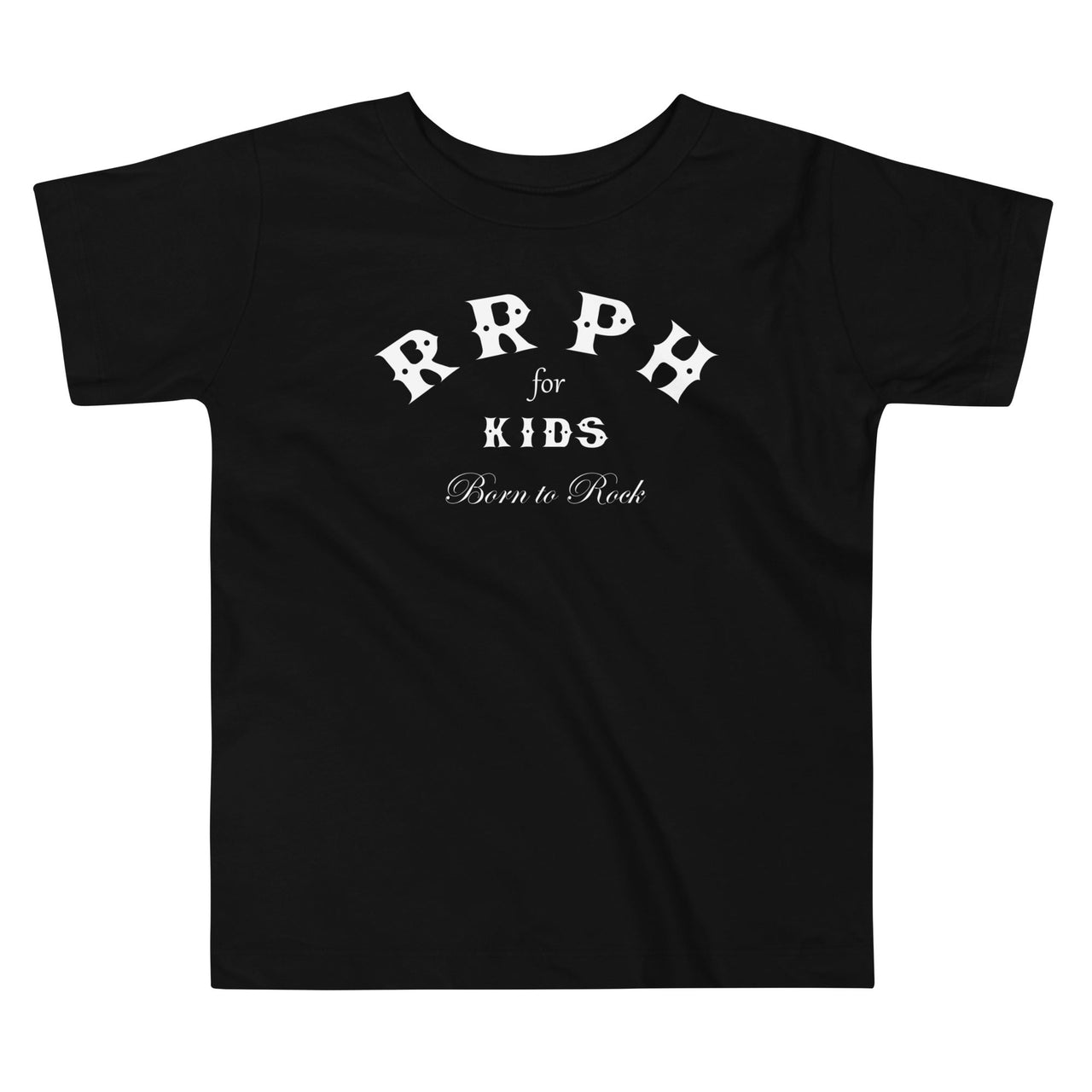 RRPH for Kids Toddler T-Shirt by The Rock and Roll Playhouse - Back