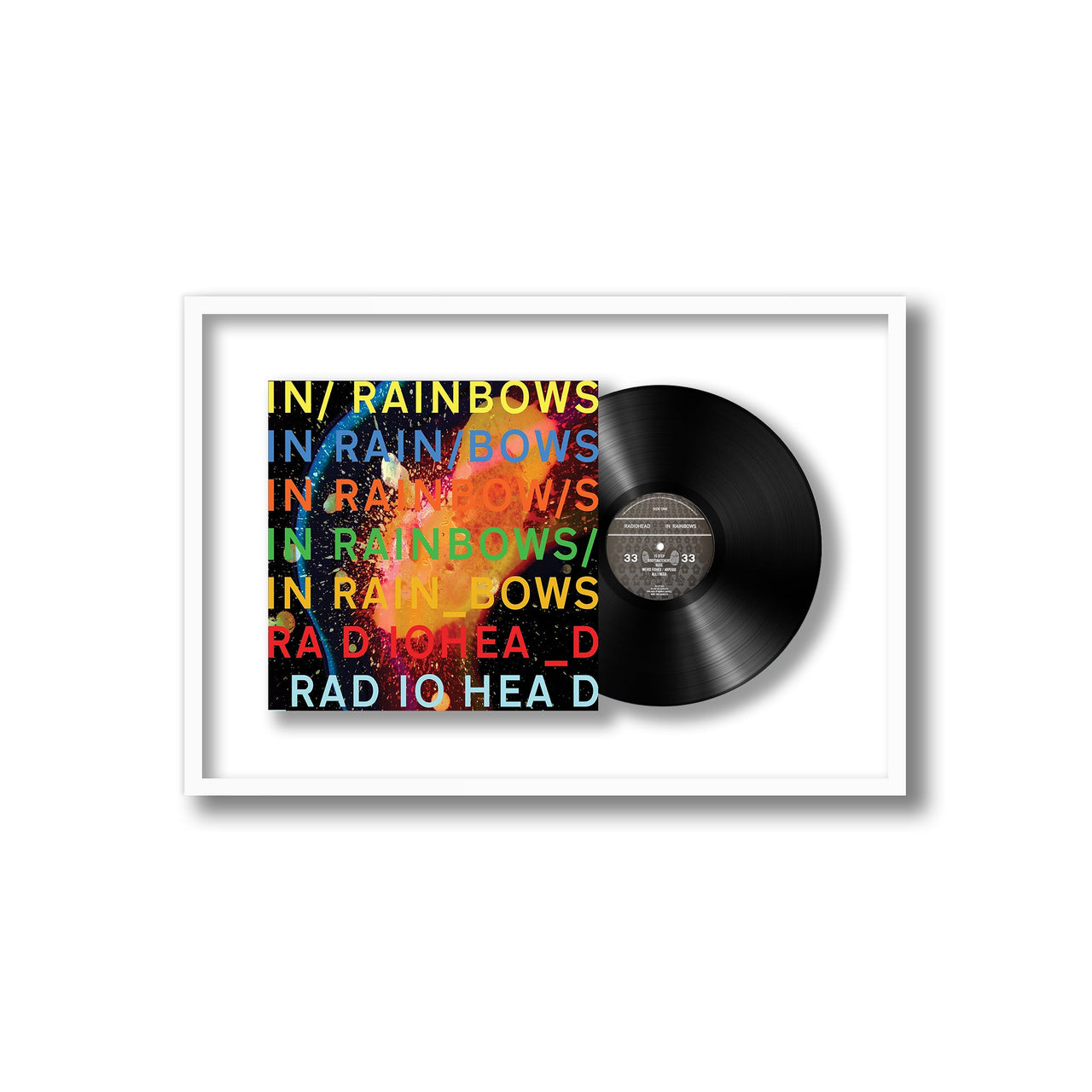 Radiohead - In Rainbows (Framed Vinyl)