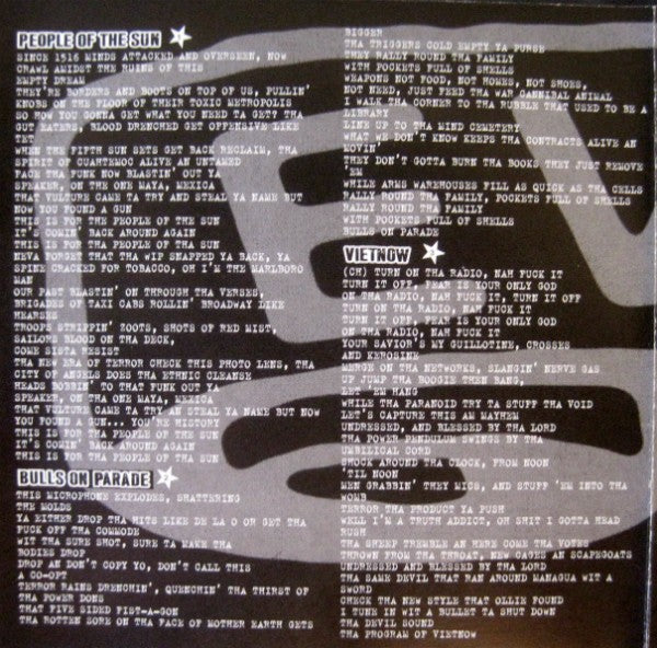 Rage Against The Machine – Evil Empire (CD)