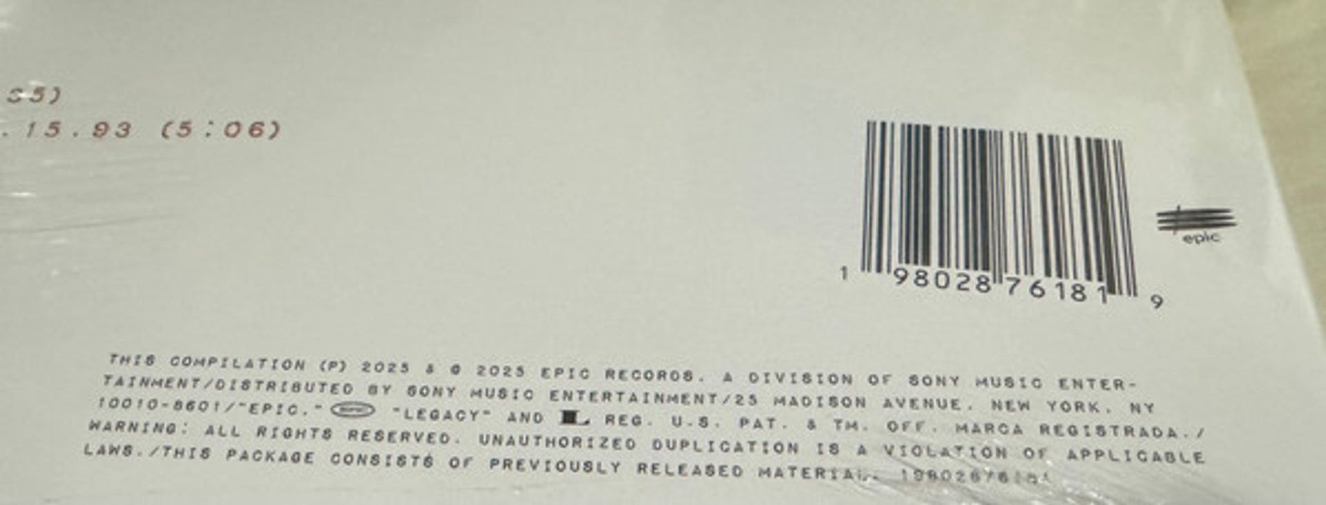 Rage Against The Machine – Live On Tour 1993 (2-LP Vinyl)
