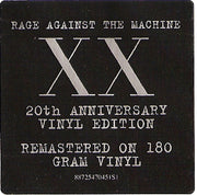 Rage Against The Machine – Rage Against The Machine XX (LP Vinyl)