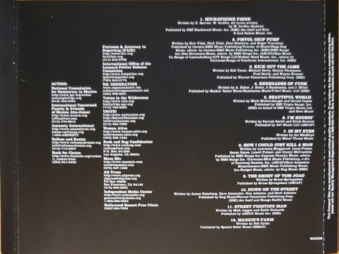 Rage Against The Machine – Renegades (CD)