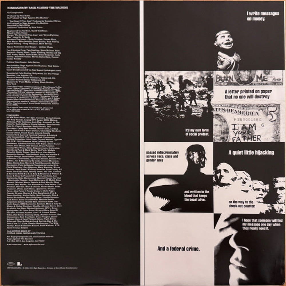 Rage Against The Machine – Renegades (LP Vinyl)