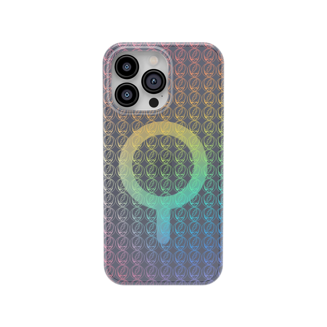 Color-Changing Steal Your Face Case for iPhone with Rainbow Shine
