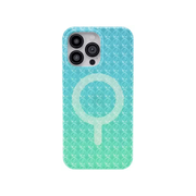 Grateful Dead Rainbow Ripple iPhone Case with Holographic Skull