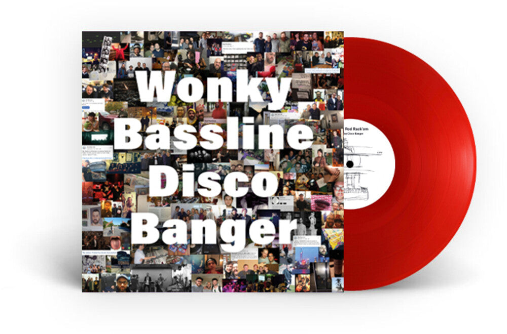 Red Rack'em – Wonky Bassline Disco Banger (Colored, Red 12" Vinyl)