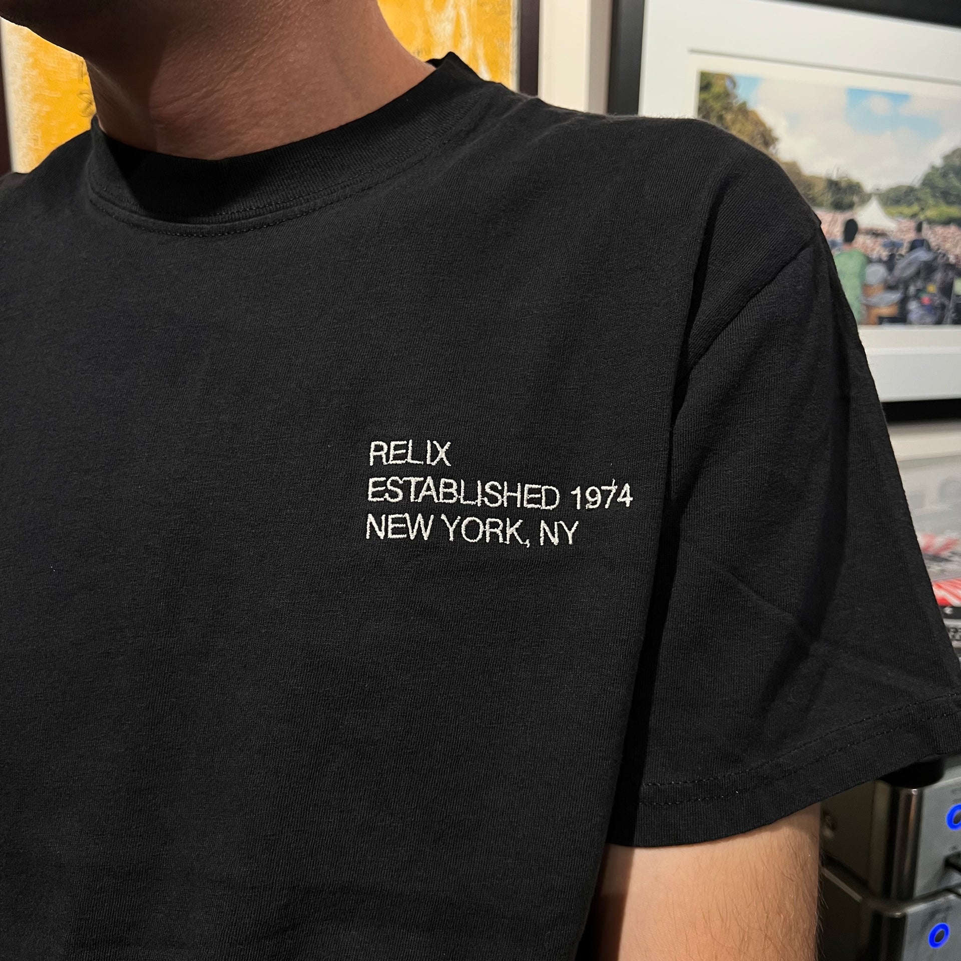 Relix 1974 Roots Embroidered T-Shirt