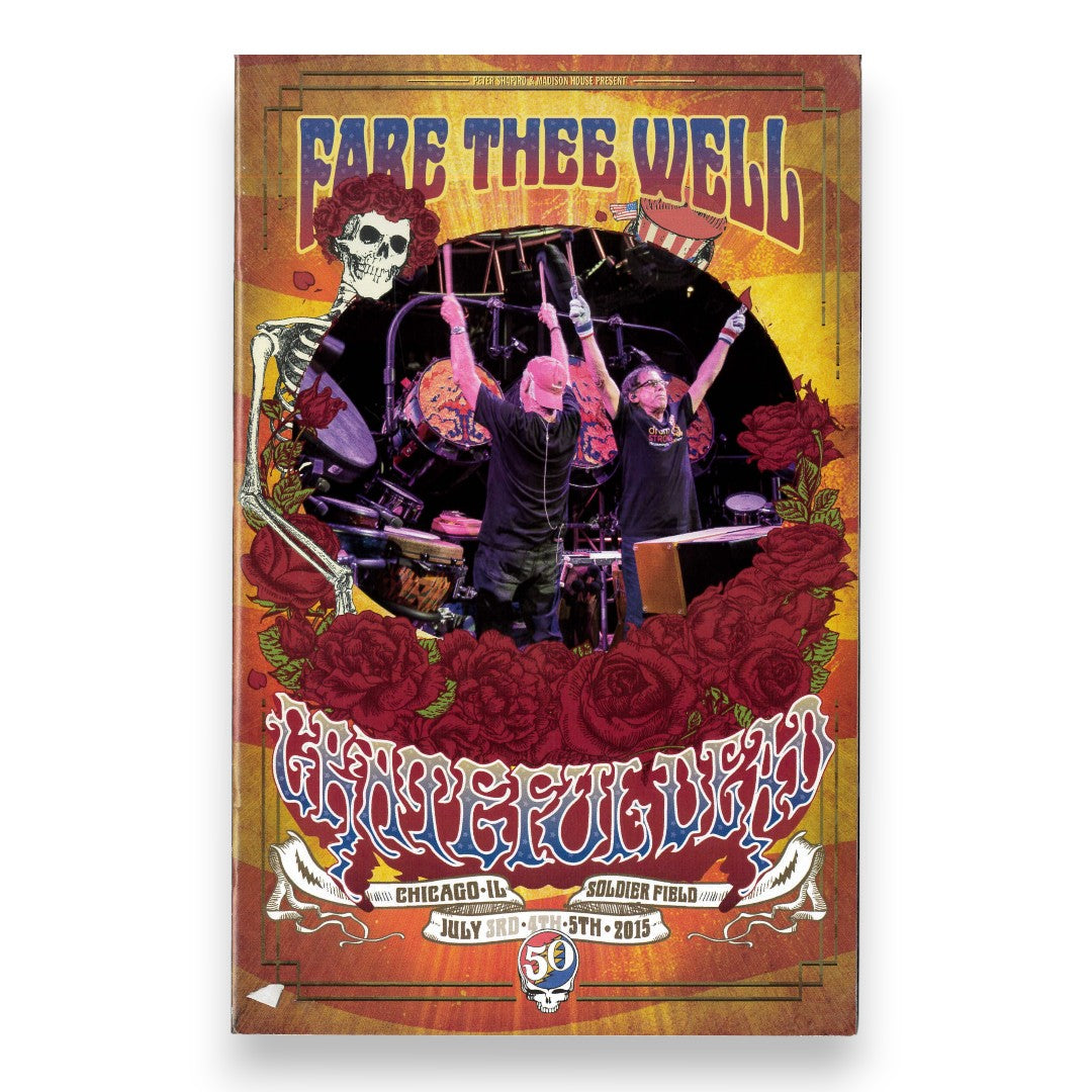 Dead 50: Fare The Well Chicago Programs - Set of 3 - relix.shop -