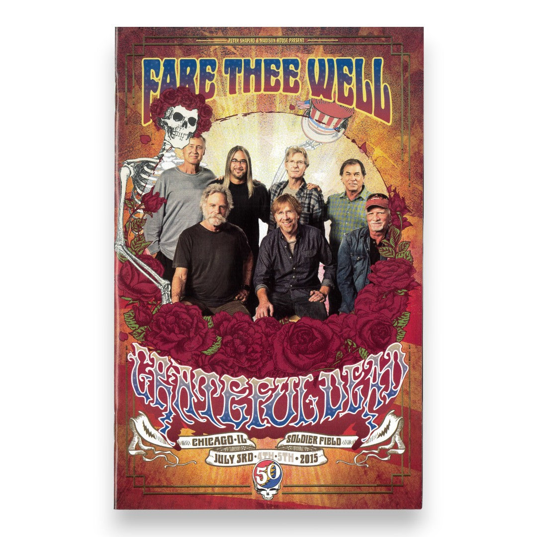 Dead 50: Fare Thee Well Chicago Programs (Set of 3) | Relix
