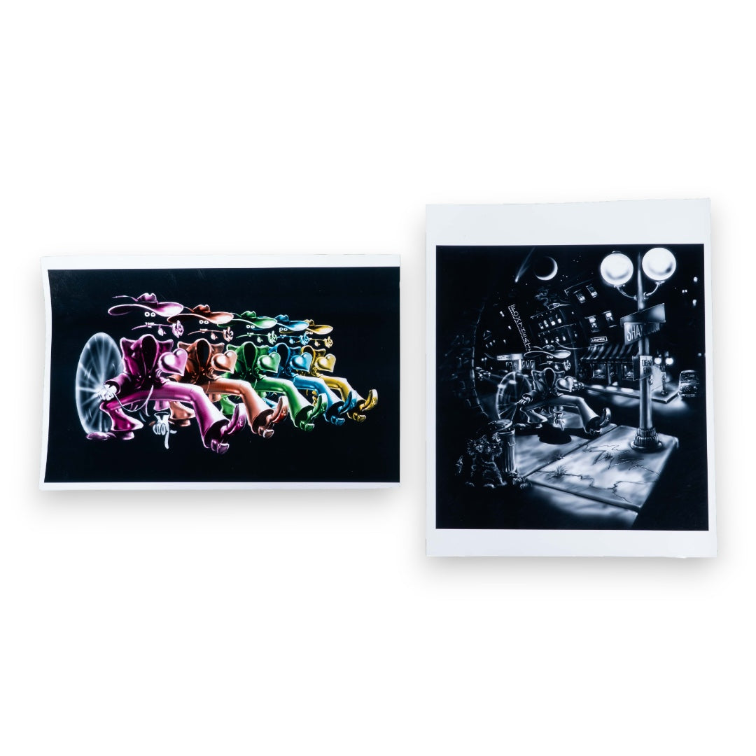 Richard Biffle Shakedown Street—Take Two Prints (Set of 2)