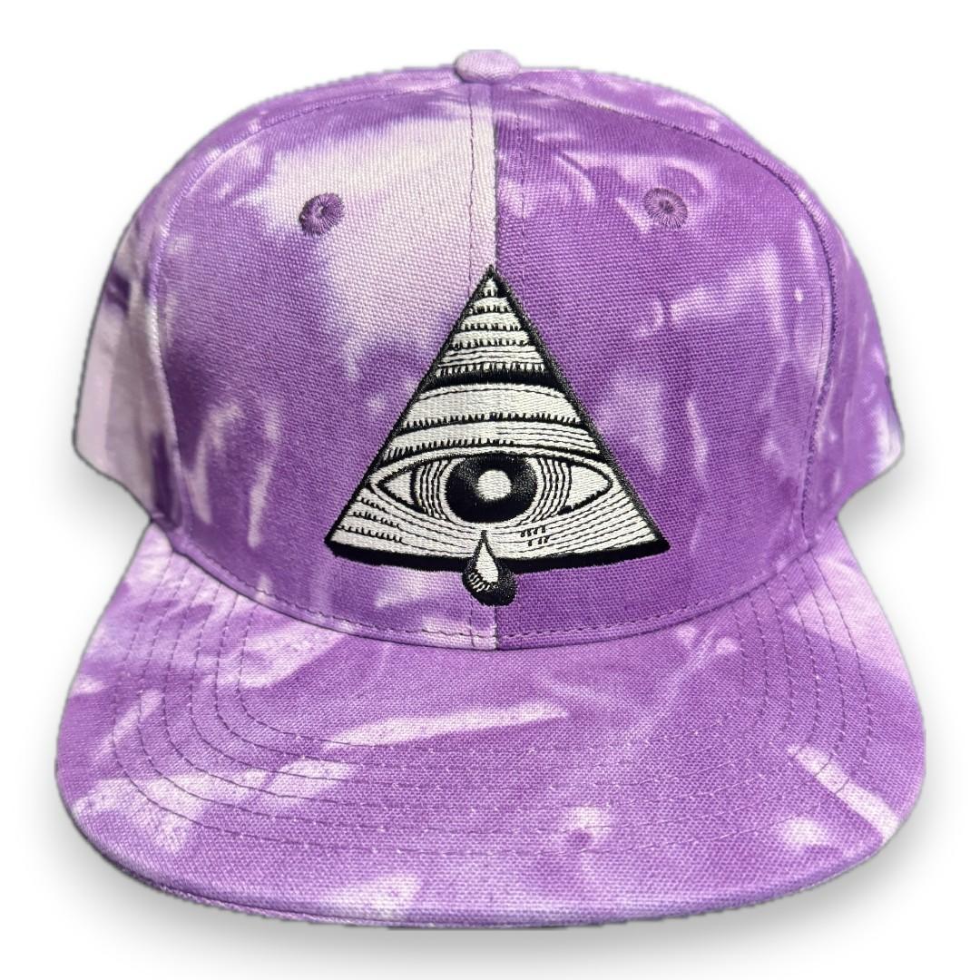 Rick Griffin x Light Sound Dimension Tie Dye Snapback Hat - Front