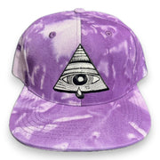 Rick Griffin x Light Sound Dimension Tie Dye Snapback Hat - Front