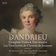 Rie Kimura – Dandrieu: Complete Vn & Trio Sons Les Trois Livres (CD)