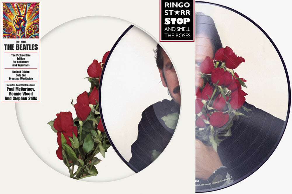Ringo Starr – Stop & Smell The Roses (Limited Edition, Pict, Remastered, Reissue LP Vinyl)