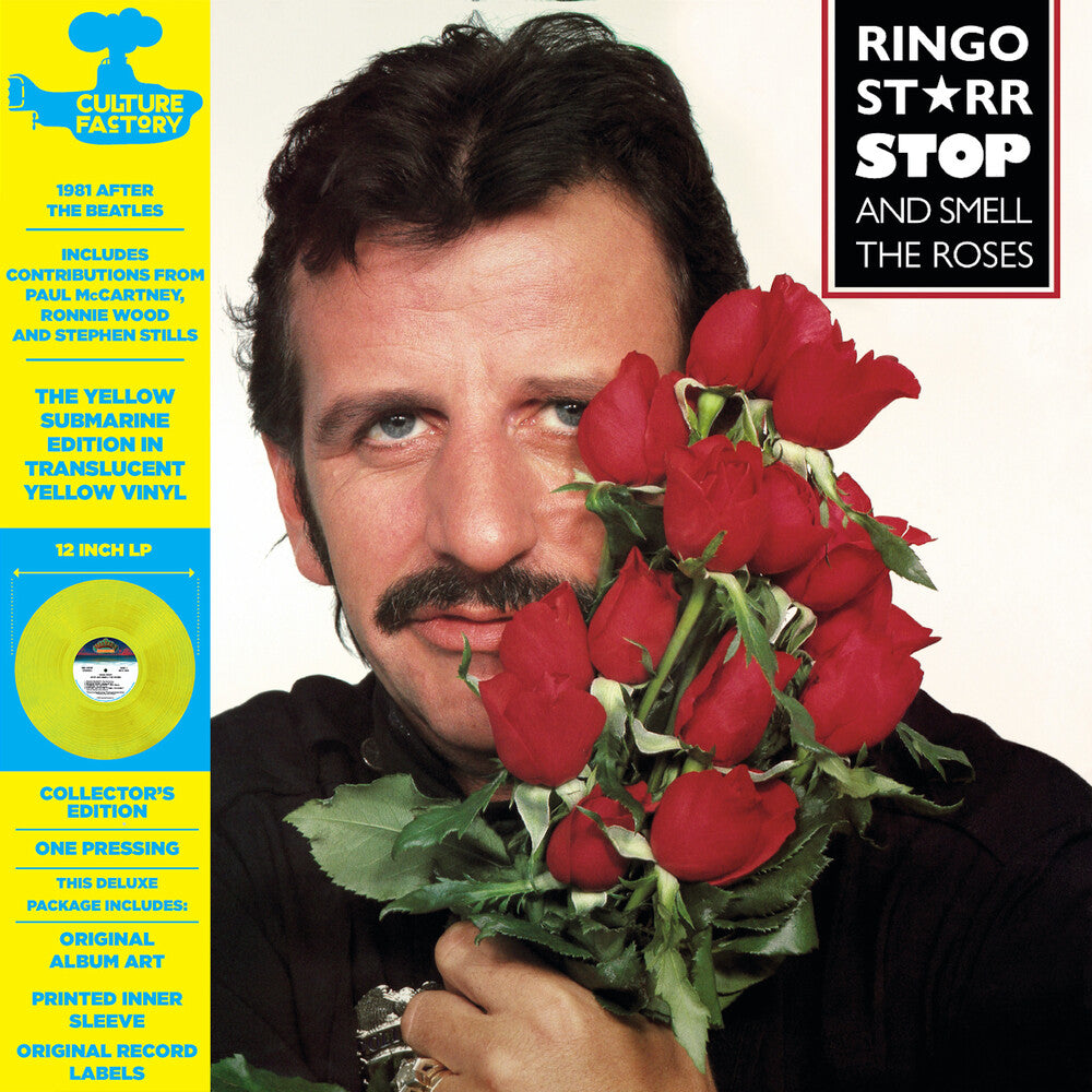 Ringo Starr – Stop & Smell The Roses: Yellow Submarine Edition (LP Vinyl) - Back