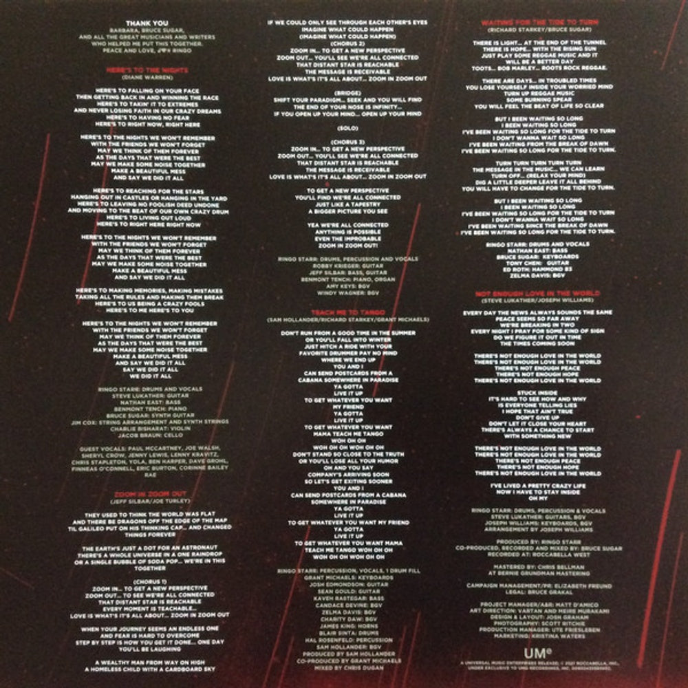 Ringo Starr – Zoom In (LP Vinyl) - Additional View