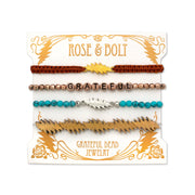 Grateful Dead Summer Tour Bracelet Stack | Rio Grande Hiouchi Jewels / Rose & Bolt Grateful Dead Jewelry Bracelet {{Shop name}}