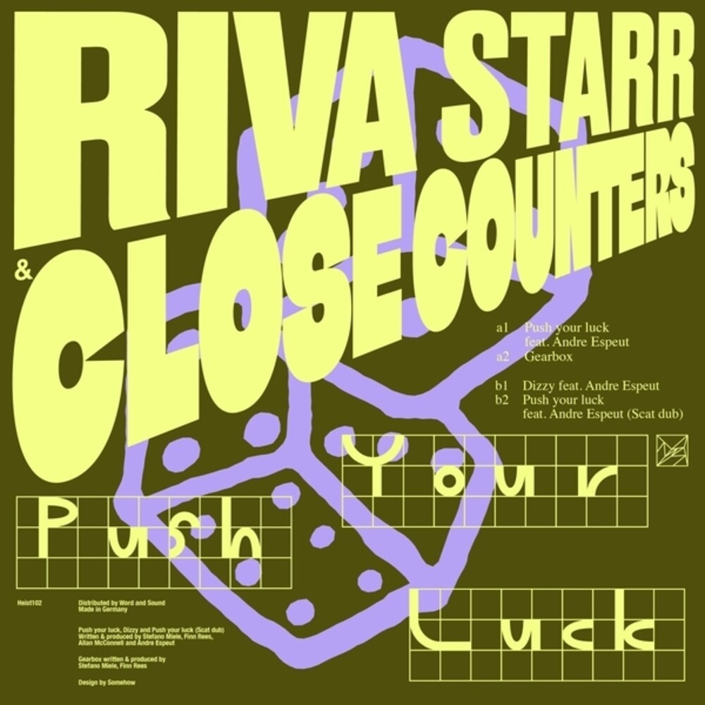Riva Starr / Close Counters – Push Your Luck (Ep 12" Vinyl)