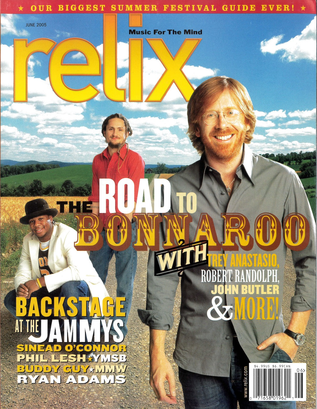 Road to Bonnaroo - June 2005 Relix Issue