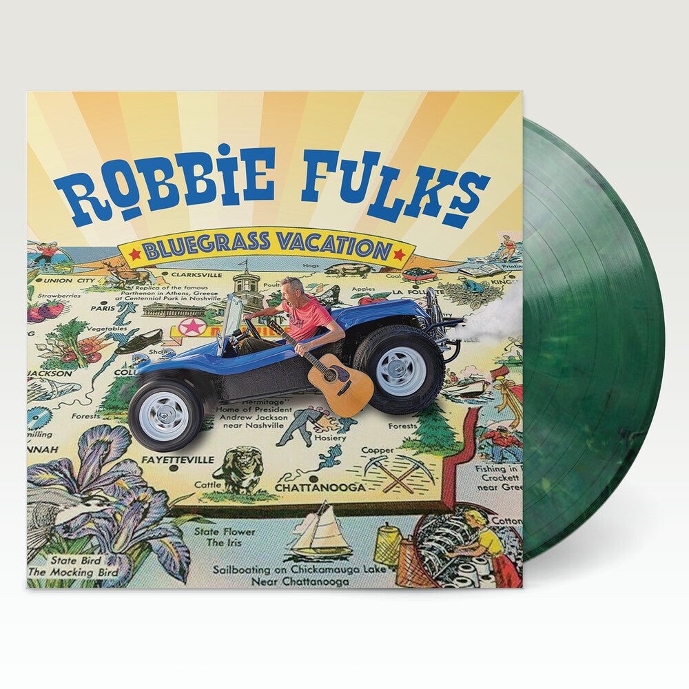 Robbie Fulks – Bluegrass Vacation (Blue/Green LP Vinyl)
