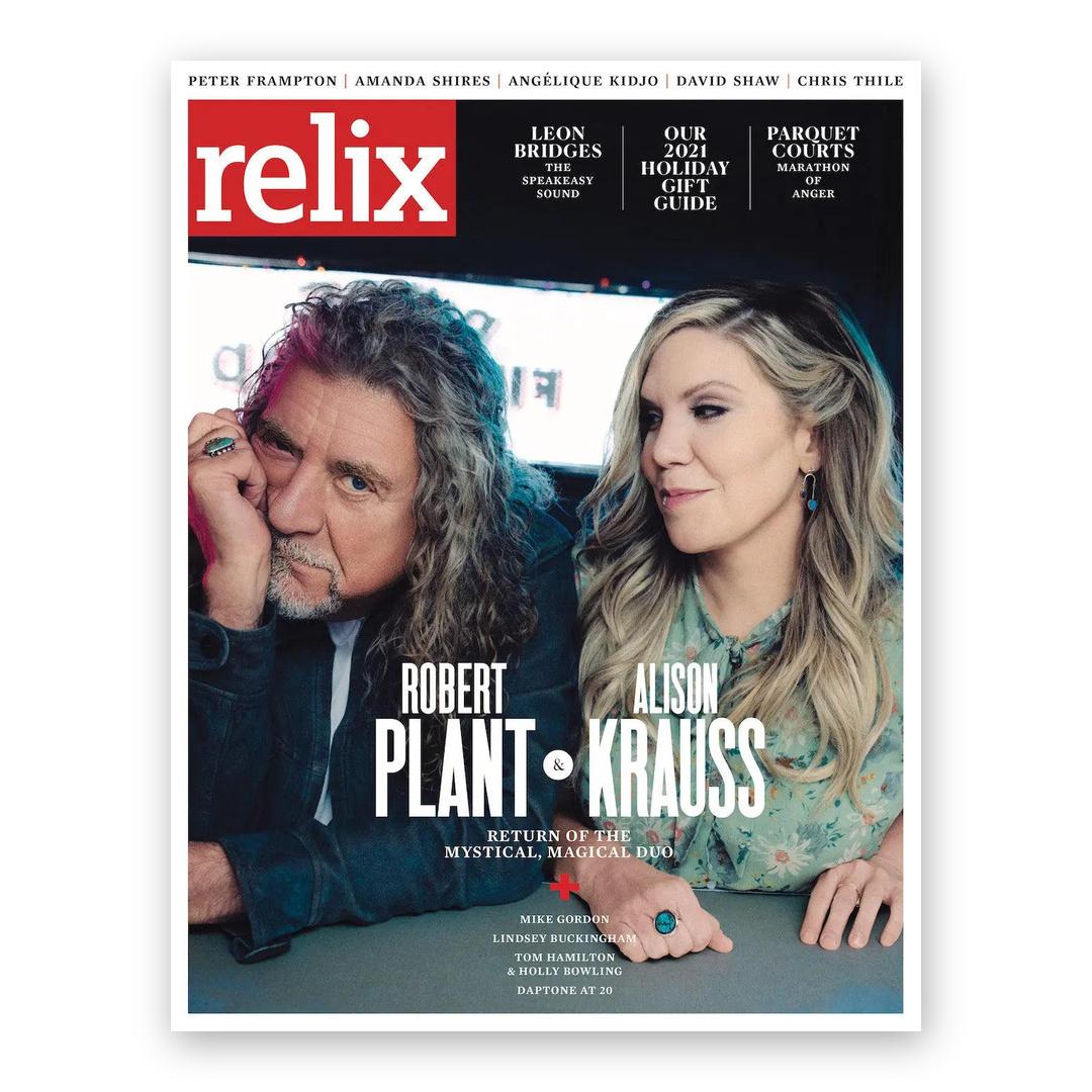 Robert Plant & Alison Krauss - December 2021 Relix Issue